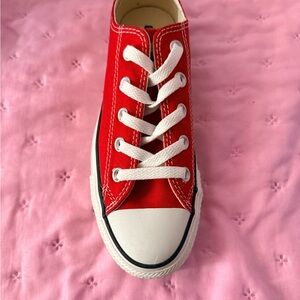 Converse Red and White Women's Sneakers